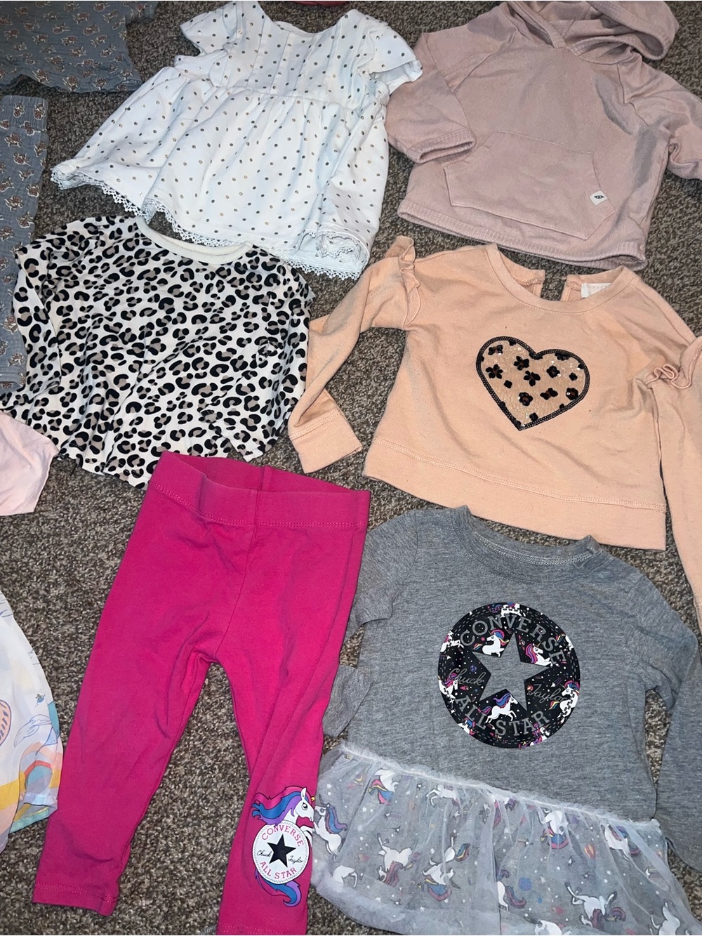 12 Month Baby Girl Clothing Bundle Outfits Dresses Romper Set 12M Lot summer - Picture 4 of 6